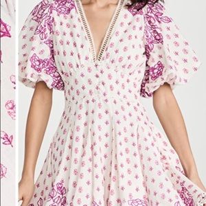 hemant and nandita short v neck dress